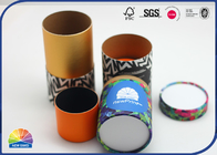 Customized Color Logo Cylindrical Kraft Paper Tube Essence Deodorant Set Packaging