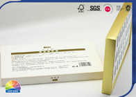 Reusable CMYK Gold Hot Stamping Folding Carton Box For Small Bottle Packaging