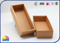 Kraft Paper 1c Print Folding Carton Box Simple Soft Texture Socks Packaging