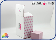Cosmetics Matt Lamination Corrugated Packaging Box Customized Logo Print