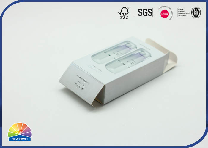 Eco Friendly CMYK Matt Lamination Packaging Folding Carton Box For Cosmetics