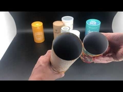 boîte d'emballage de cylindre de papier personnalisée