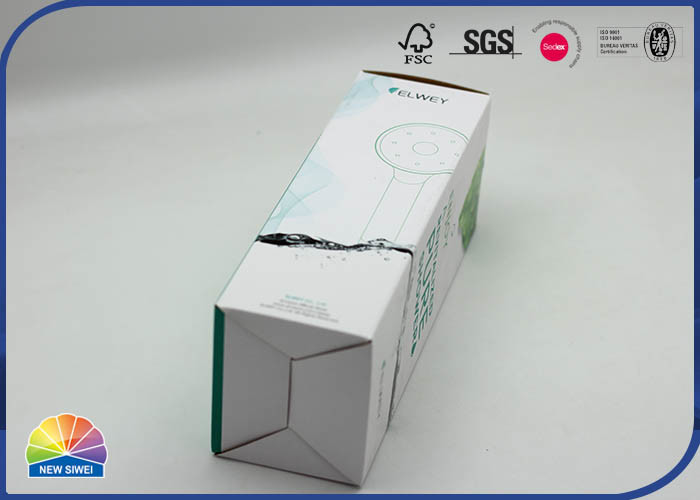 Boîte ondulée adaptée aux besoins du client de carton de stratification réutilisable de lustre de CMYK pour l'emballage de tasse