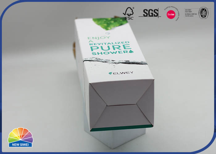 Boîte ondulée adaptée aux besoins du client de carton de stratification réutilisable de lustre de CMYK pour l'emballage de tasse