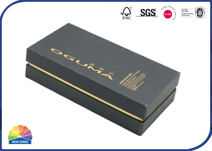 Matte Rigid Shoulder Box Flocking de luxe EVA Tray For Skin Care Products