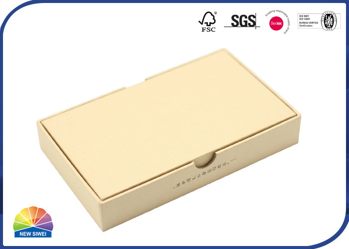 Couleur recyclable de empaquetage EVA Tray Precision Parts de Brown de boîte-cadeau de papier de l'électronique