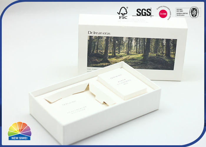 Impression offset de boîte de papier de tiroir de soin personnel de cosmétiques pour le produit de luxe