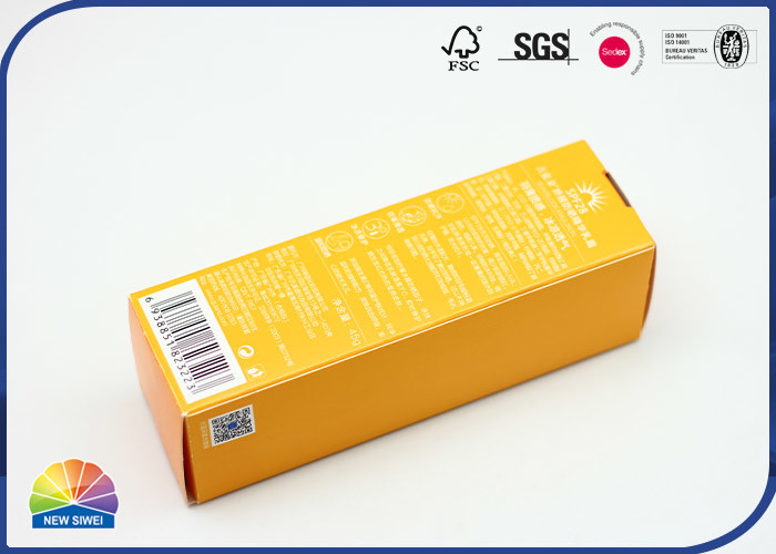 Le paquet cosmétique inverse de Tuck End Folding Carton Box a ridé Tray Inserts