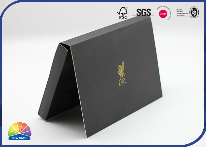 Paquet de Pen And Ink Gift Set de boîte de carton de Flip Lid Coated Paper Folding formé par livre