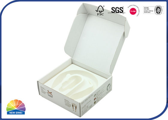 boursouflure blanche Tray Corrugated Mailer Box de l'impression 4c