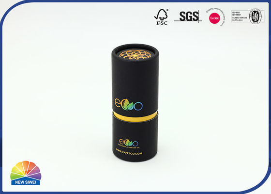 Emballage UV de papier de couvercle de tache rond la stratification de toucher doux de conteneur