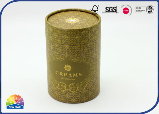 Boîte de papier du tube 157gsm C2S de boîte de papier de cylindre d'emballage de boulangerie