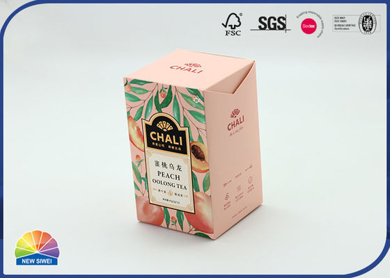 350gsm C1S glissant la boîte de pliage de cadeau pour l'emballage de thé d'Oolong