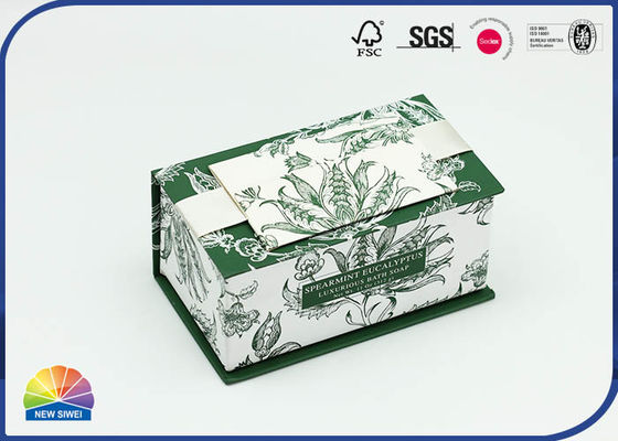 Impression articulée de boîte-cadeau de couvercle décorée par enveloppe de papier à l'intérieur