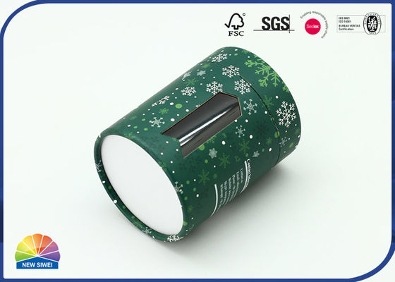 Feuille de plastique de empaquetage de papier découpée avec des matrices de tube de fenêtre évidente à l'intérieur