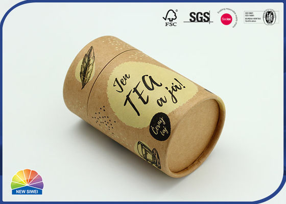 Tubes de carton UV de cylindre d'impression empaquetant Matte Varnishing