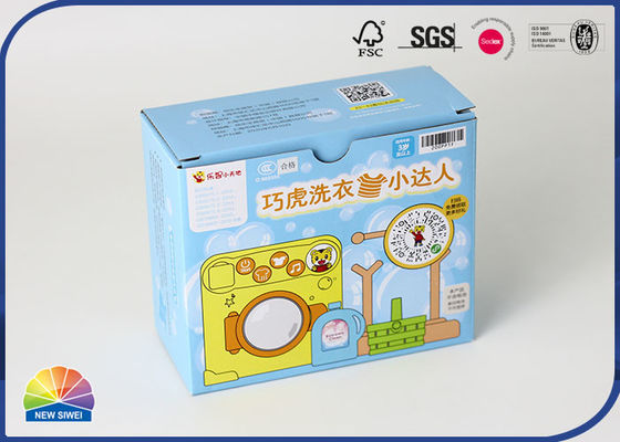 Boîte de empaquetage ondulée d'impression de Flexo gravant en refief pour les jouets en plastique