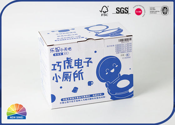 ODM d'impression de Toy Corrugated Cardboard Boxes 1c de l'intelligence des enfants