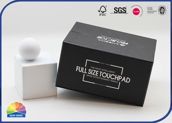 Articulé deux casques magnétiques de téléphone de paquet de boîte-cadeau de fermeture de couvercles !